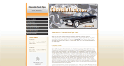 Desktop Screenshot of chevelletechtips.com